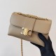 Celine Teen Victoire Bag in Brown Sepia Calfskin