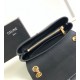 Celine Medium Victoire Bag in Black Calfskin