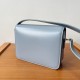 Celine Triomphe Teen Bag In Pale Blue Leather