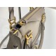 Chloe Marcie Small Double Carry Bag in Sand Grained Leather