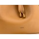 Chloe Marcie Hobo Bag in Brown Grained Leather