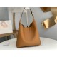 Chloe Marcie Hobo Bag in Brown Grained Leather