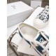 Dior Walk'n'Dior Sneakers In Ocean Blue D-Stripes Embroidered Cotton