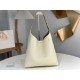 Chloe Marcie Hobo Bag in White Grained Leather