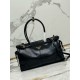 Prada Large Tote Bag in Black Soft Leather