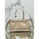 Prada Large Tote Bag in Beige Soft Leather