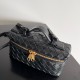 Bottega Veneta Bang Bang Vanity Case in Black Intrecciato Leather