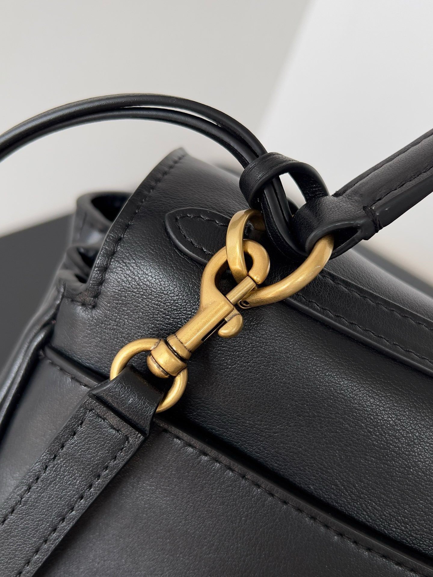 Balenciaga Rodeo Small Bag in Black Calfskin