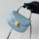 Celine Mini Besace Clea Bag in Pale Blue Calfskin