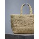 Saint Laurent Oversized Tote Bag in Naturel Raffia