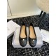 Dior Ballerina Flats in Black Quilted Cannage Calfskin