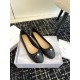 Dior Ballerina Flats in Black Quilted Cannage Calfskin