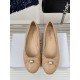 Dior Ballerina Flats in Nude Quilted Cannage Calfskin