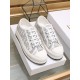 Dior Walk'n'Dior Platform Sneakers in Grey Oblique Embroidered Cotton