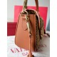 Valentino Alltime Shoulder Bag in Natural Raffia