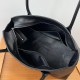 The Row Terrasse Shoulder Bag in Black Calfskin