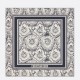 Dior Toile de Jouy Soleil 90 Square Scarf in Blue and White Silk