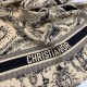 Dior Toile de Jouy Soleil 90 Square Scarf in Beige Silk