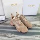 Dior D-Connect Sneakers In Nude Mesh