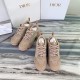 Dior D-Connect Sneakers In Nude Mesh