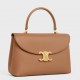 Celine Nino Medium Bag in Brown Calfskin