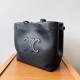 Celine Medium Cabas Anais Cuir Triomphe Bag in Black Leather