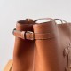 Celine Medium Cabas Anais Cuir Triomphe Bag in Brown Leather