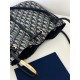 Dior Nolita Medium Bag in Blue Dior Oblique Jacquard