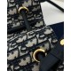 Dior Nolita Medium Bag in Blue Dior Oblique Jacquard