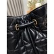 Dior Nolita Medium Bag in Black Macrocannage Lambskin