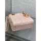 Dior Lady Dior Mini Bag with Chain in Pink Lambskin with Resin Charms