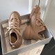 Dior D-Connect Sneakers In Nude Technical Fabric