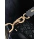 Dior Toujours Large Bag in Black Macrocannage Calfskin