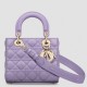 Dior Small Lady Dior My ABCDior Bag in Lilas Lambskin