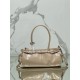 Prada Medium Tote Bag in Beige Soft Leather