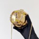 Valentino VLogo Signature Spherical Metal Minaudiere