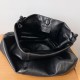 The Row Samia Shoulder Bag in Black Leather