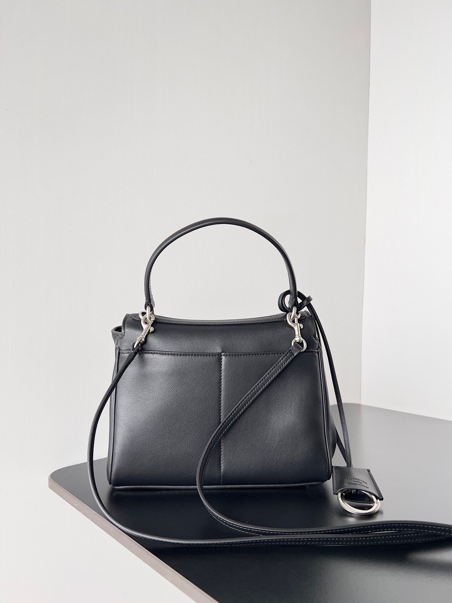 Balenciaga Rodeo Mini Bag in Noir Calfskin