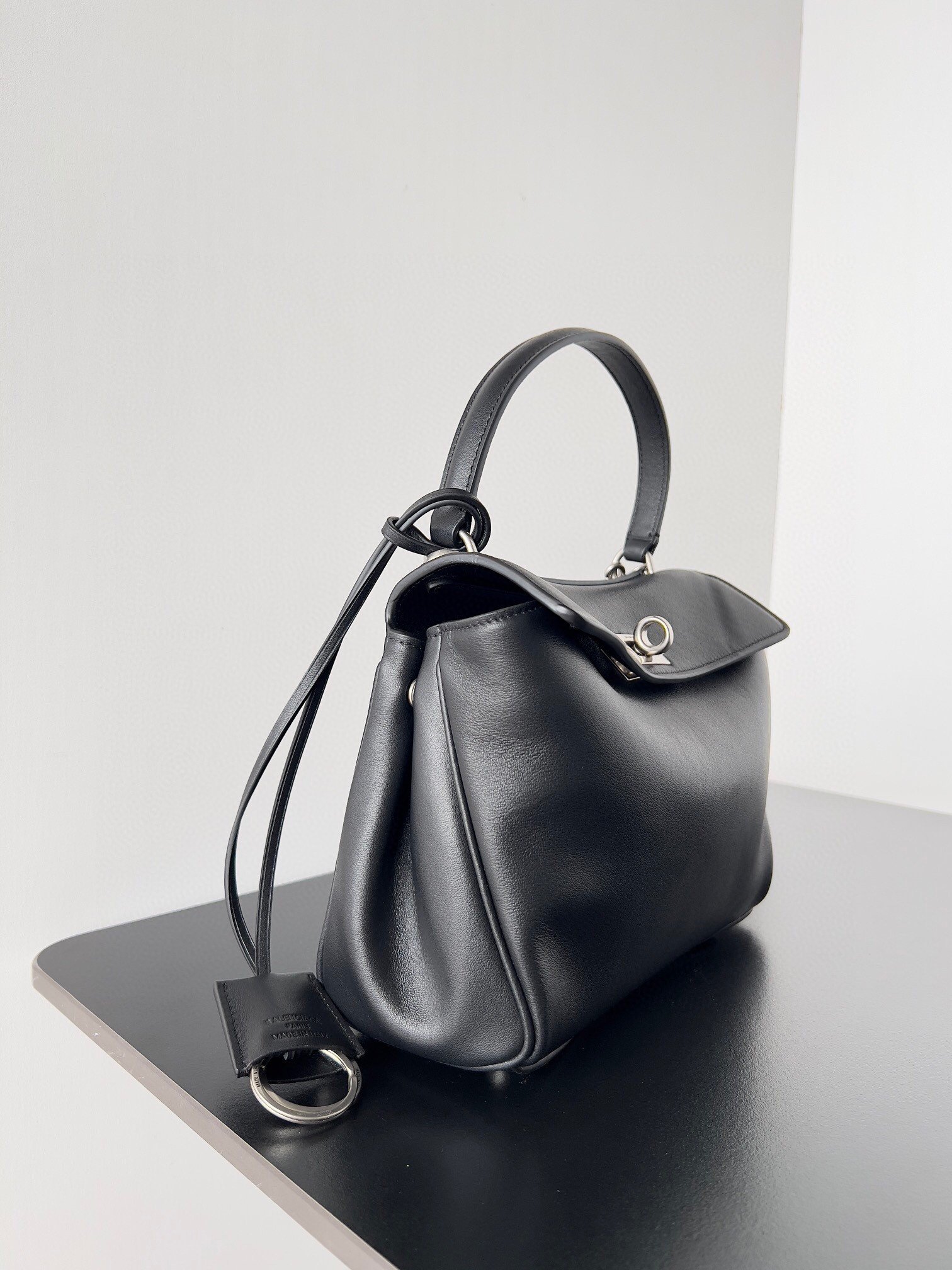 Balenciaga Rodeo Mini Bag in Noir Calfskin