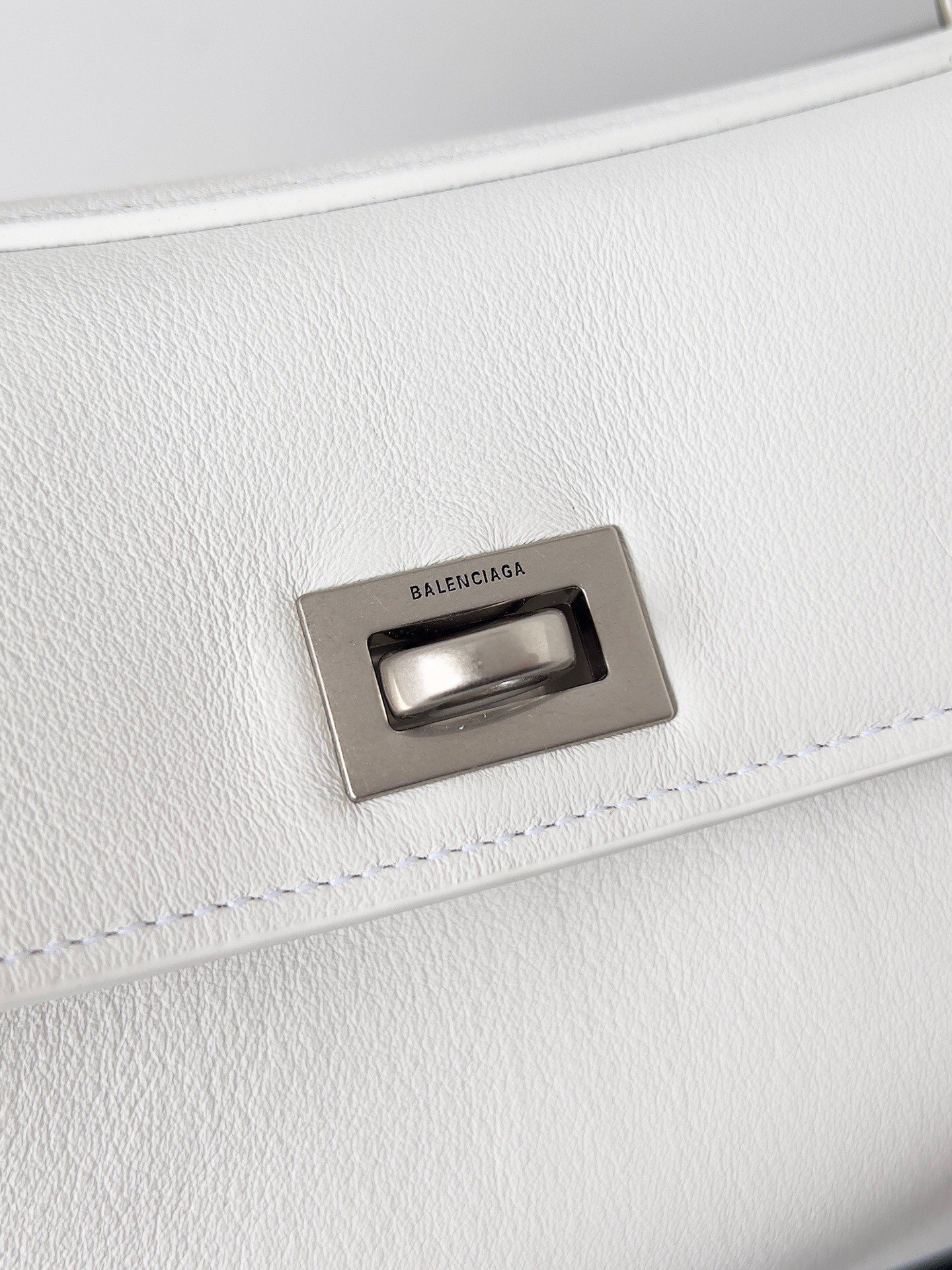 Balenciaga Rodeo Mini Bag in White Calfskin