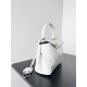 Balenciaga Rodeo Mini Bag in White Calfskin