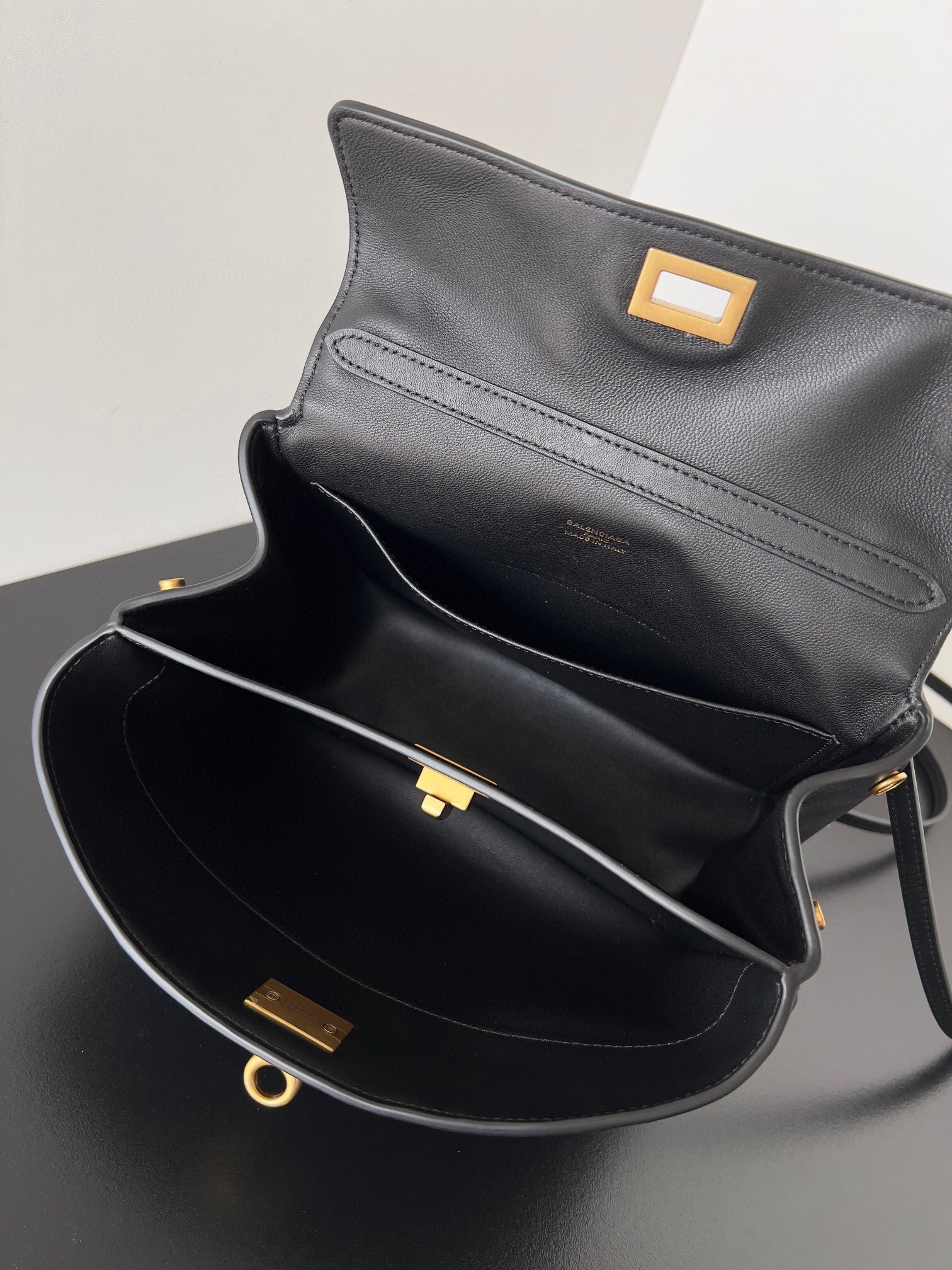 Balenciaga Rodeo Mini Bag in Black Calfskin