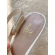 Valentino Bold Edition VLogo Slingback Ballerinas in White Leather