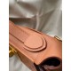 Hermes 24/24 Mini 21 Touch Bag in Gold Evercolor and Ostrich Leather