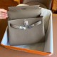 Hermes Kelly Retourne 28 Handmade Bag In Taupe Togo Leather