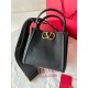 Valentino Alltime Small Bag in Black Grained Calfskin