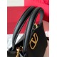 Valentino Alltime Small Bag in Black Grained Calfskin