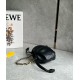 Loewe Mini Flamenco Purse Bag in Black Nappa Lambskin