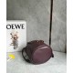 Loewe Flamenco Purse Bucket Bag in Burgundy Nappa Lambskin