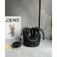 Loewe Flamenco Purse Bucket Bag in Black Nappa Lambskin